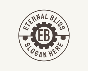 Industrial Mechanical Cog logo design