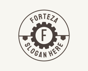 Industrial Mechanical Cog logo design