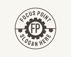 Industrial Mechanical Cog logo design