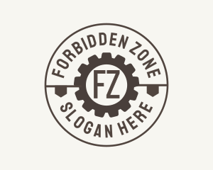 Industrial Mechanical Cog logo design