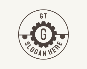 Industrial Mechanical Cog logo design