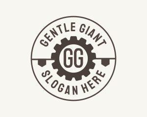 Industrial Mechanical Cog logo design