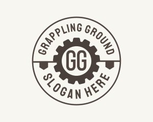 Industrial Mechanical Cog logo design