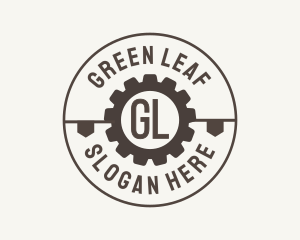 Industrial Mechanical Cog logo design