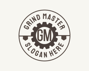 Industrial Mechanical Cog logo design