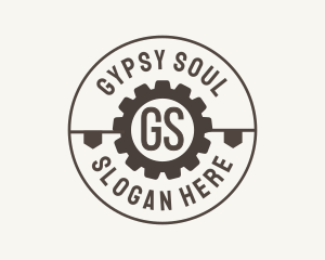 Industrial Mechanical Cog logo design