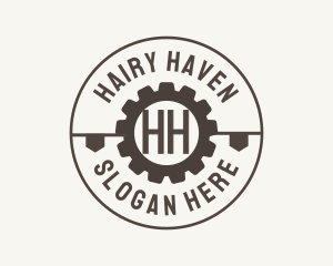 Industrial Mechanical Cog logo design