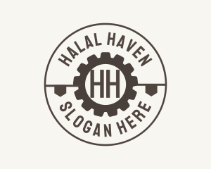 Industrial Mechanical Cog logo design