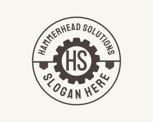 Industrial Mechanical Cog logo design