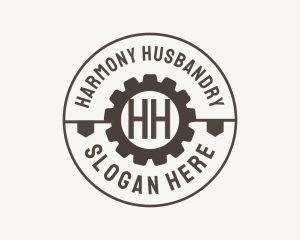 Industrial Mechanical Cog logo design