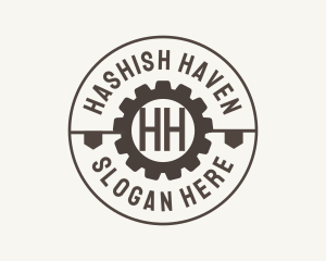 Industrial Mechanical Cog logo design