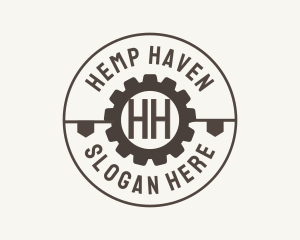 Industrial Mechanical Cog logo design