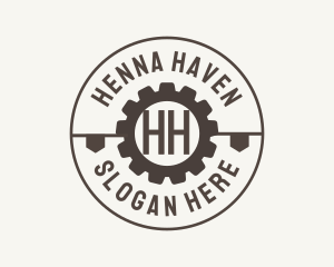 Industrial Mechanical Cog logo design