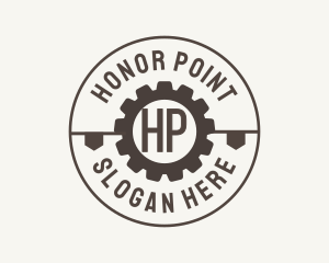 Industrial Mechanical Cog logo design