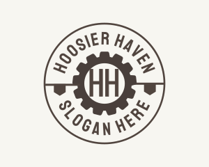 Industrial Mechanical Cog logo design