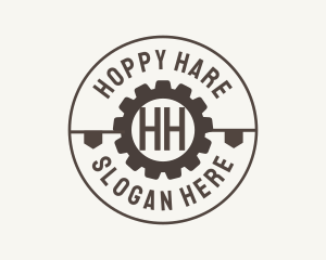 Industrial Mechanical Cog logo design