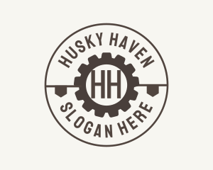 Industrial Mechanical Cog logo design