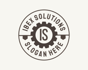 Industrial Mechanical Cog logo design