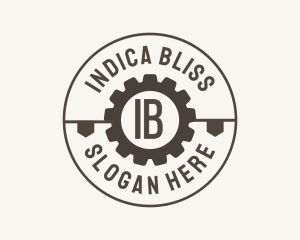 Industrial Mechanical Cog logo design