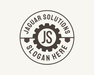 Industrial Mechanical Cog logo design