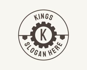 Industrial Mechanical Cog logo design