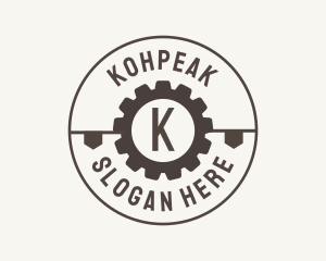 Industrial Mechanical Cog logo design