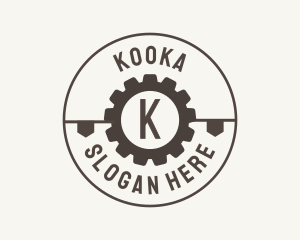 Industrial Mechanical Cog logo design