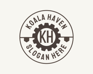 Industrial Mechanical Cog logo design