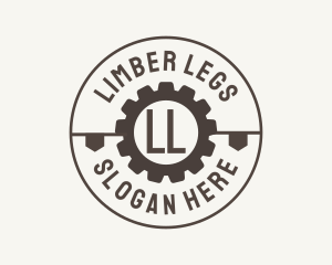 Industrial Mechanical Cog logo design