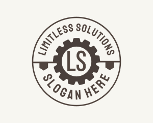 Industrial Mechanical Cog logo design