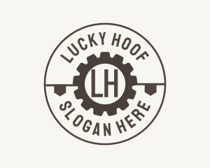 Industrial Mechanical Cog logo design