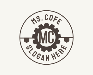 Industrial Mechanical Cog logo design