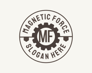 Industrial Mechanical Cog logo design