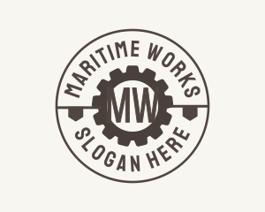 Industrial Mechanical Cog logo design