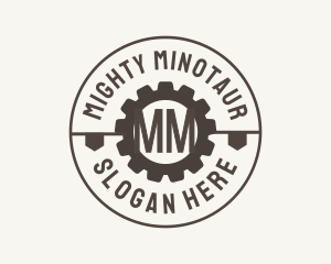 Industrial Mechanical Cog logo design