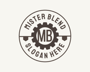 Industrial Mechanical Cog logo design