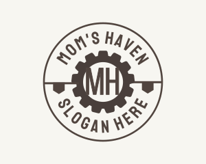 Industrial Mechanical Cog logo design