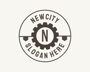 Industrial Mechanical Cog logo design