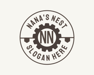 Industrial Mechanical Cog logo design