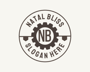 Industrial Mechanical Cog logo design