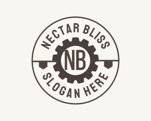 Industrial Mechanical Cog logo design