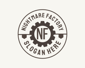 Industrial Mechanical Cog logo design