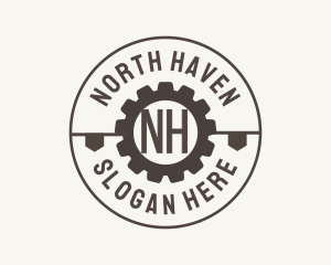 Industrial Mechanical Cog logo design