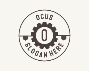 Industrial Mechanical Cog logo design