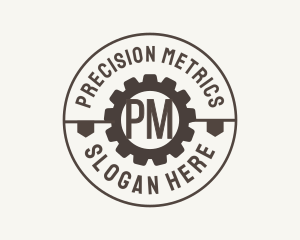 Industrial Mechanical Cog logo design