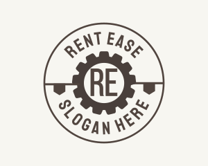 Industrial Mechanical Cog logo design