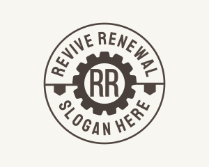 Industrial Mechanical Cog logo design