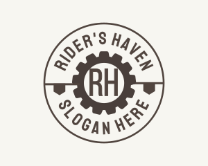 Industrial Mechanical Cog logo design