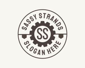 Industrial Mechanical Cog logo design