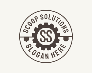 Industrial Mechanical Cog logo design